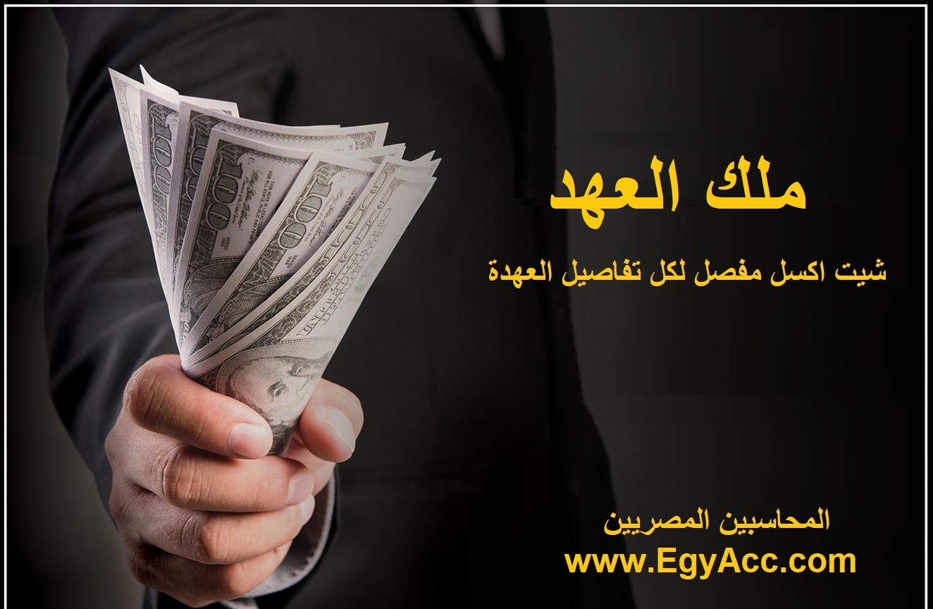 شيت اكسل مراجعة عهدة بالتفصيل (تفاصيل العهدة وملخص اجمالي)
