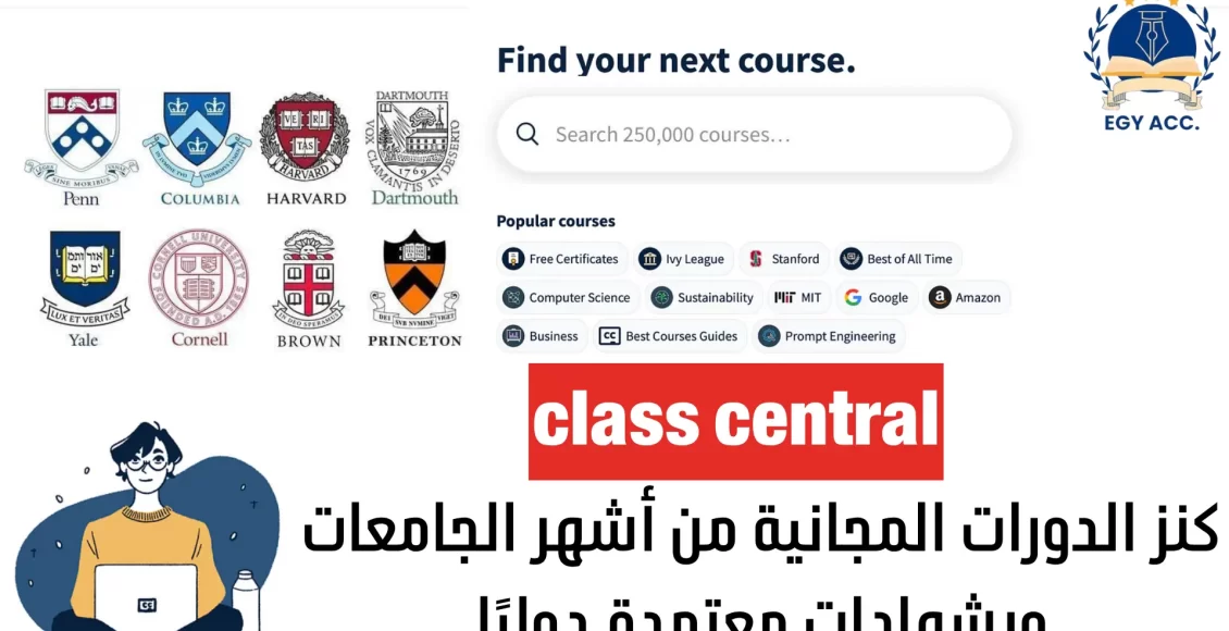 كورسات Class Central